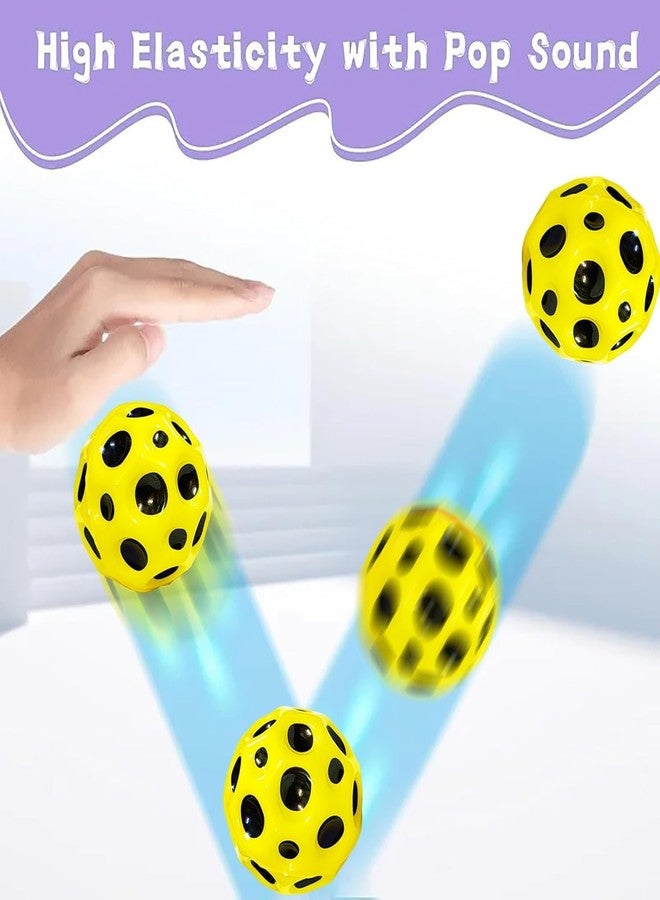 HAV CREATION Pop Sound Bouncy Balls - High Elasticity, Multi-Colour Bouncing Balls for Kids & Adults | Fun Outdoor & Indoor Play Toy | Random Colour Shipment - Image 4